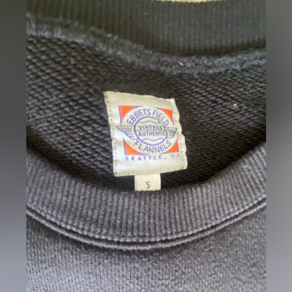 Ebbets Field Flannels Crewneck Sweatshirt Sz.S - Picture 3 of 6